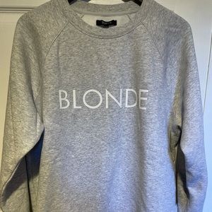 Brand New Blonde Crew Neck